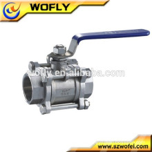3pc ball valve cf8m 1000 wog China manufacturer